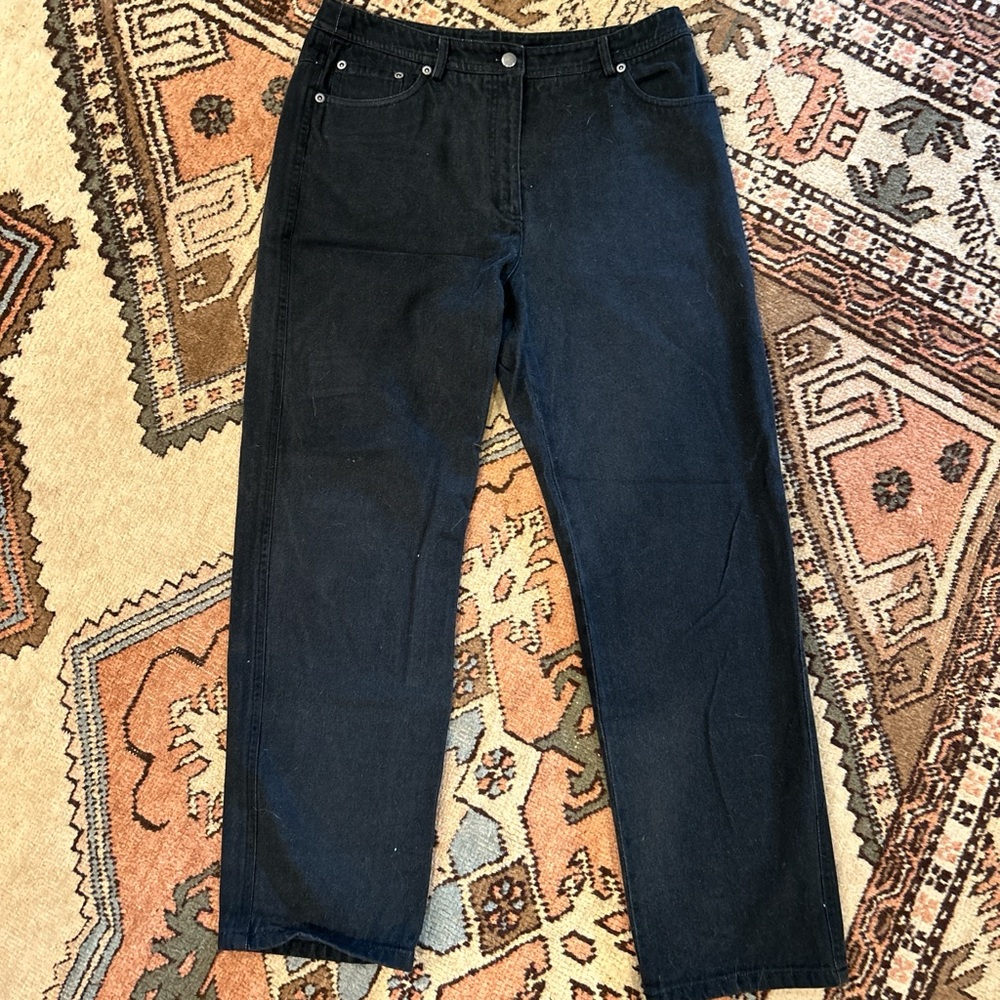 Carlisle Vintage Black Straight Leg Jean